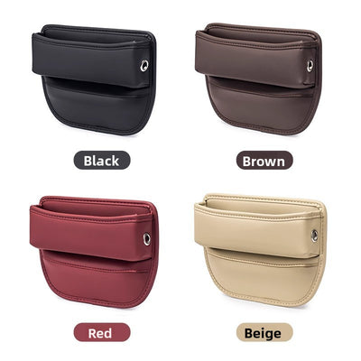 Leather Car Seat Gap Storage Box