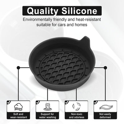 Non-Slip Silicone Car Cup Holder
