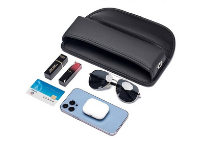 Leather Car Seat Gap Storage Box